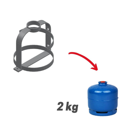 Suporte para Bujão de Gás (2 Kg)