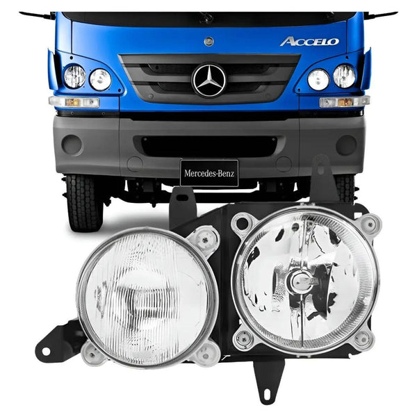 Farol Principal Duplo - Mercedes-Benz Accelo (2008 a 2024)