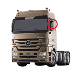 Vidro com Base do Espelho Retrovisor Mercedes-Benz Actros até 2015 - Convexo Mercedes-Benz Actros 2016 até 2020 - Convexo