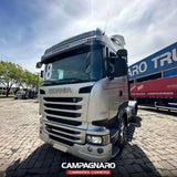 Capa do Farol Acrílico Individual Sinaleira Scania P G R Highline Streamline 2013 a 2018 Colado na Sinaleira