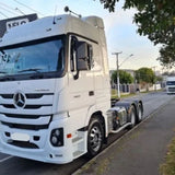 Escapamento Cromado Mercedes-benz Axor 2036 a 2644 Actros Até 2020 Euro 5 Lado Esquerdo