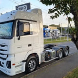 Escapamento Cromado Mercedes-benz Axor 2036 a 2644 Actros Até 2020 Euro 5 Lado Esquerdo
