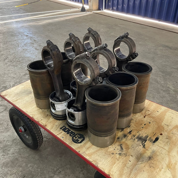 Kit Completo Pistão, Camisa e Biela Motor Volvo FH D12D