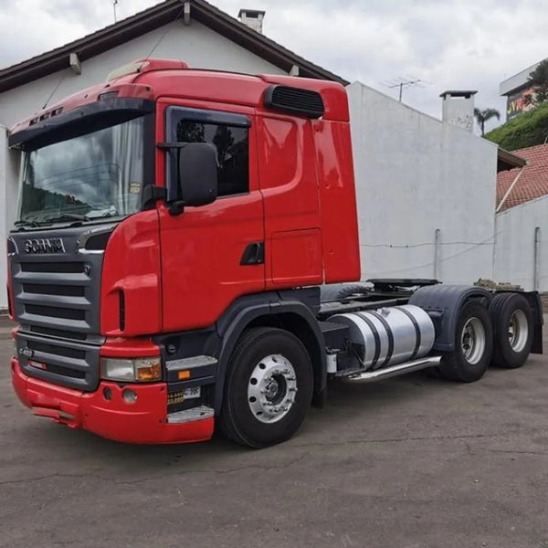 Escapamento Cromado Scania P G R 2008 a 2011 Lado Esquerdo