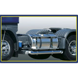 Escapamento Cromado Scania P G R Até 2011 Euro 3 Lado Esquerdo Tanque 330 Litros