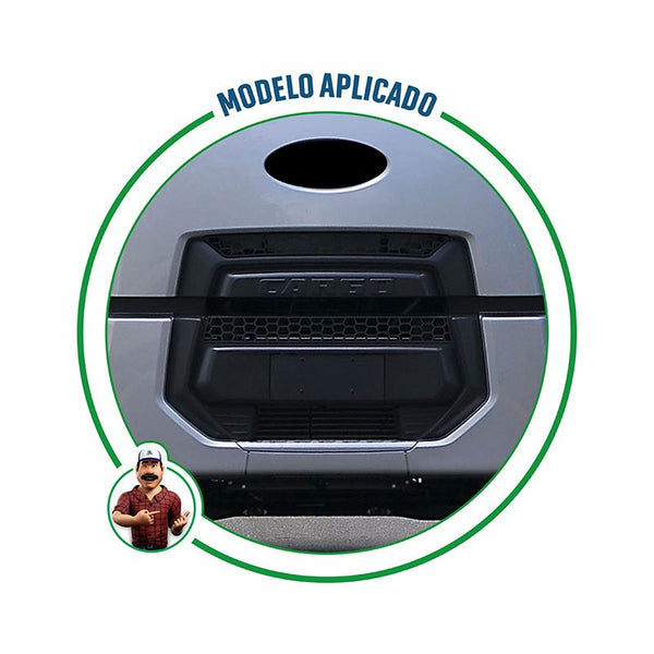 Tela/Acabamento Superior P/ Choque Ford Mod. 2012