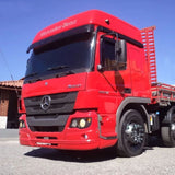 Spoiler Mercedes-Benz Atego 2013 (14 cm) Necessário M30069 - BL Fibras