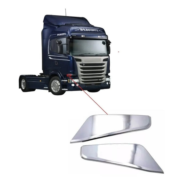 Acabamento Defletor de Coluna Scania Série 5