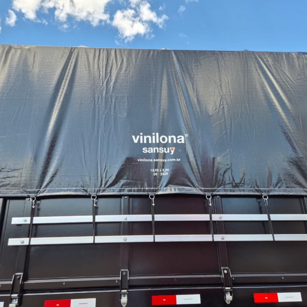 Lona de Vinil para caminhão Com Bojo 16,70 x 5,10 Metros (Impermeável)