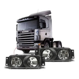 Farol Auxiliar Scania Série 4 5 Longo Alcance Neblina H1 (Farolete Milha) - Nino
