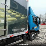 Calha de Chuva Caminhão Iveco Eurotech Eurocargo Stralis Hi-Way Hi-Road Tector - Com Recorte