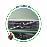 Emblema Transversal c/ Frisos p/ Grade Volvo VM até 2014 (Cromado)