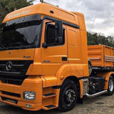 Escapamento Cromado Mercedes-benz Actros 2016 a 2018 Euro 5 Lado Esquerdo 5" Curto