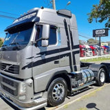 Escapamento Cromado Volvo Fh Até 2014 5" Longo Euro 5 D-shape