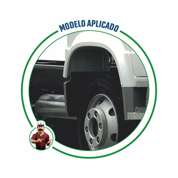 P/ Lama Traseiro Cabina Volkswagen Worker 8.120/8.150