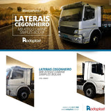 Defletor de Ar Mercedes-Benz Atego Cegonheiro Cabine Simples Bolha - Rodoplast