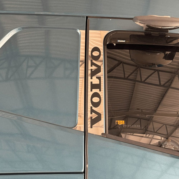 Conjunto Coluna Escrita na Porta Volvo New FH (Inox)