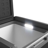 Geladeira Portátil Day2Day 50 Litros Dual Zone Dark PRO com Rodas 12V/24V 110V/220V