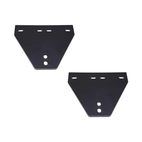 Suporte plano para adaptação do para-lama entre eixos traçado ou trucado compatível Scania Série 4 5