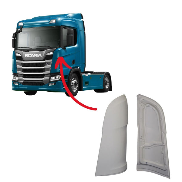 Defletor Coluna Dianteira Scania NTG Cabine R 2019 em Diante - Boff