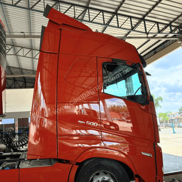 Defletor de Ar Volvo FH Globetrotter Articulado a partir de 2015 Plus - Rodoplast