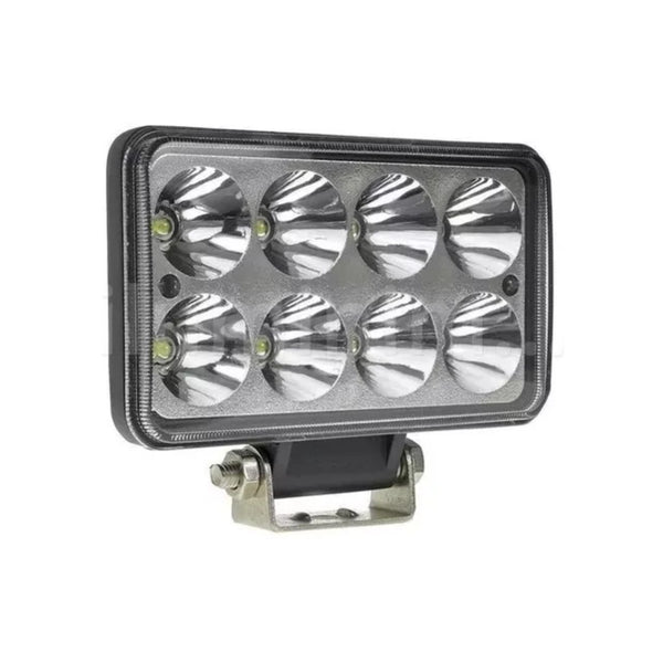 Farolete Retangular Worklight Bivolt 4 D 8 Leds 24 Watts