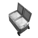 Geladeira Portátil Day2Day 75 Litros Dual Zone Dark PRO com Rodas 12V/24V 110V/220V