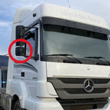 Vidro com Base do Espelho Retrovisor Auxiliar Mercedes-Benz Axor Atego - 2014 até 2021