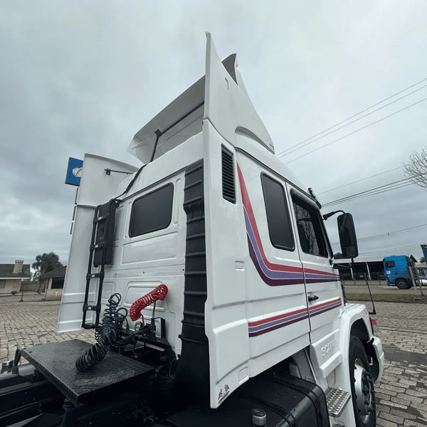 Defletor de Ar Scania T R 112 113 Topline Teto Alto Completo - Rodoplast