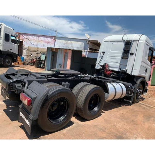 Meio Paralama Scania S4 S5 2008 até 2018 Tração Chapa 5,5 mm - Preto