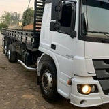 Escapamento Cromado Mercedes-benz Atego 2012 a 2020 Euro 5 Lado Direito