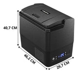 Geladeira Interna 18 Litros 12v 24v Resfriar App Bluetooth - Black