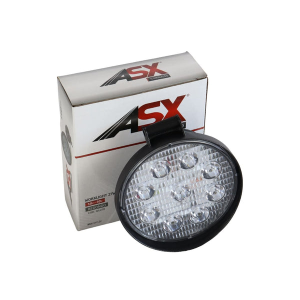Led Redondo Worklight Bivolt 9 Leds 27 Watts
