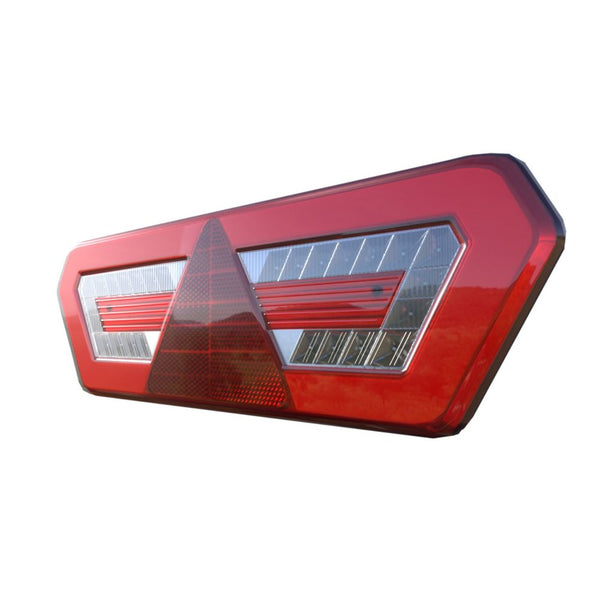 Lanternas Traseira LED 24v Diamond3 Braslux Guerra - Com seta sequencia