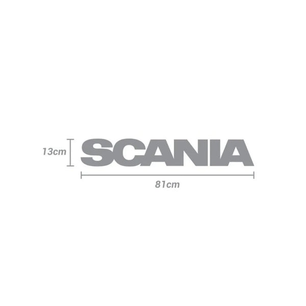 Emblema Inox Scania S5 Cabine G R