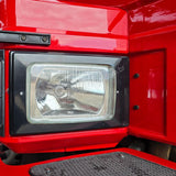 Farol Principal Scania 112 113 T R H4 - Com moldura Preta
