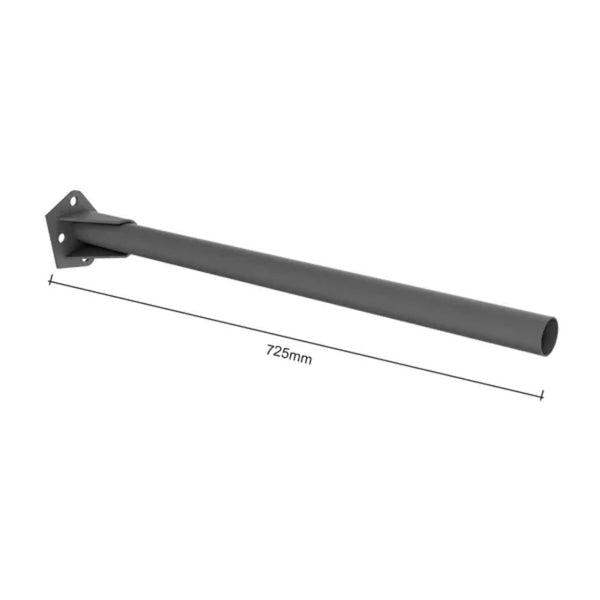Suporte de para-lama reforçado compatível carreta Randon comprimento 720 mm