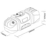 Kit Tanque Plástico Compatível com Mercedes-Benz Axor Atron