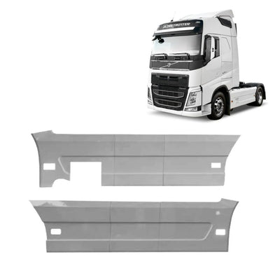Carenagem Side Skirt Lateral Volvo New FH 6x4 3600 mm 3700 mm - Boff