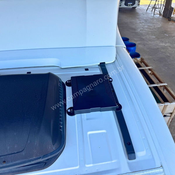 Case Suporte Fechado para Teto Starlink Mini para caminhão com Imã