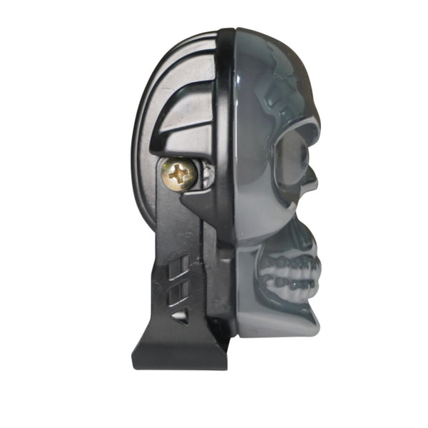 Farol Auxiliar Caveira Led Rgb Bivolt Automotivo Caminhão