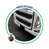 Centro do P/ choque Volvo FH 2015 acima (Metal)