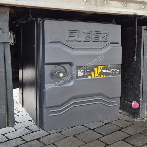 Geladeira Caminhão Externa 73 Litros 12v 24v - Bege