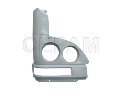 Moldura Farol Mercedes-Benz Accelo Lado Direito - foto do fabricante Cepam