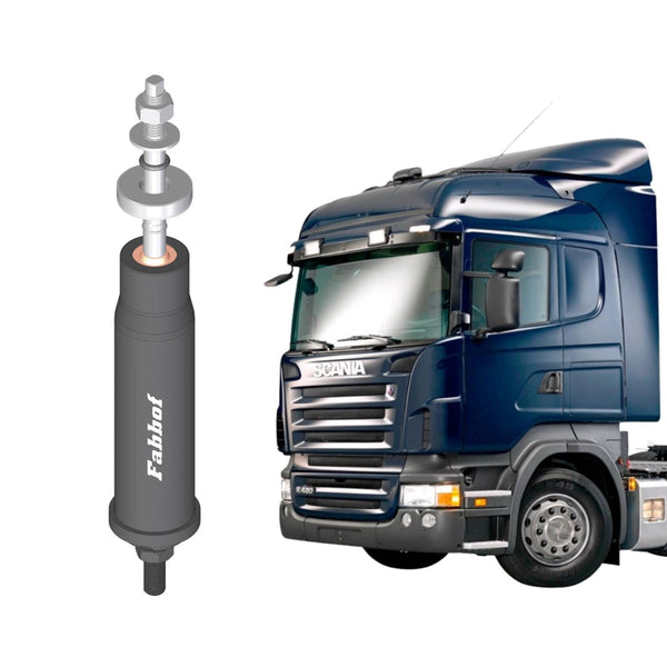 Amortecedor Cabine Scania R Highline Streamline até 2011 - Dianteira
