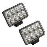 Farolete Retangular Worklight Bivolt 8 Leds 24 Watts