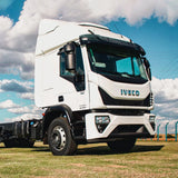 Defletor De Ar Iveco Tector Cabine Alta Completo - Fibroplast