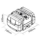 Kit Tanque Plástico Compatível com Volkswagen 33.460 2020 em diante