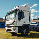 Defletor De Ar Iveco Tector Cabine Alta Completo - Fibroplast