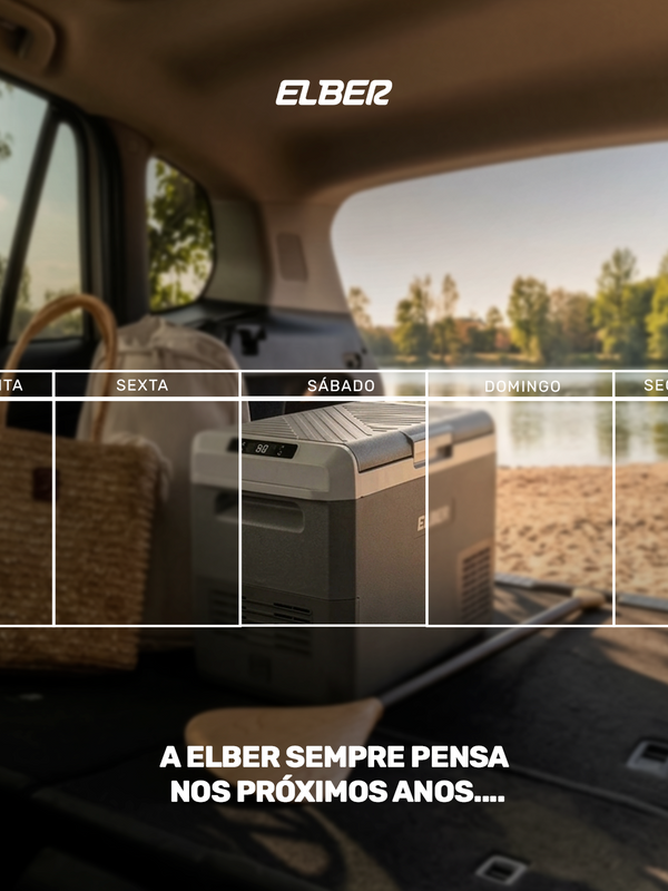 Geladeira portátil para caminhão Elber Day2Day 20 litros Dark 12V/24V 110V/220V - foto 20